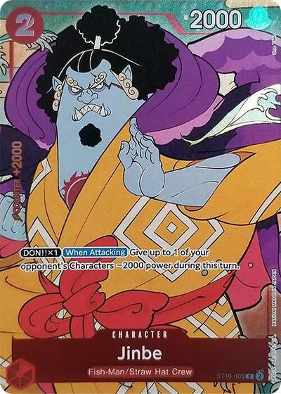 Jinbe (English Version 1st Anniversary Set) #ST10-005 One Piece Promotion Cards