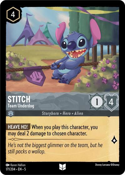 Stitch - Team Underdog #171 Shimmering Skies