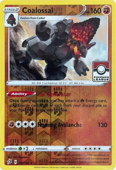 Coalossal #107 League & Championship Cards