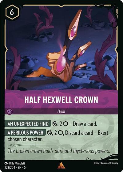 Half Hexwell Crown #223 Illumineer's Quest: Deep Trouble