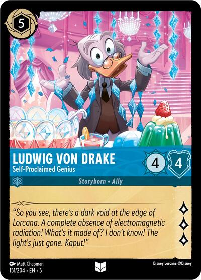 Ludwig Von Drake - Self-Proclaimed Genius #151 Shimmering Skies