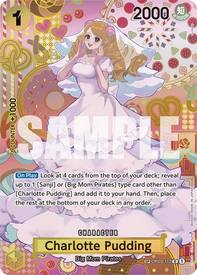 Charlotte Pudding (SP) #OP03-112 Two Legends