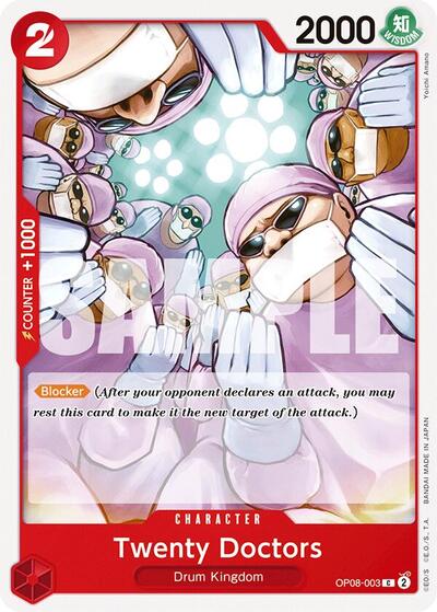 Twenty Doctors #OP08-003 Two Legends