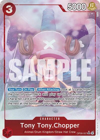 Tony Tony.Chopper (Parallel) #OP08-007 Two Legends