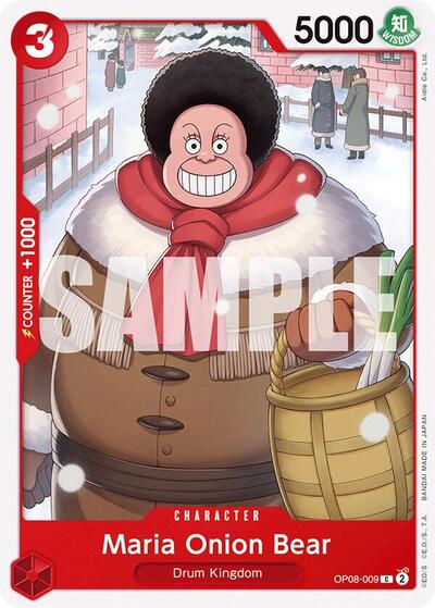 Maria Onion Bear #OP08-009 Two Legends