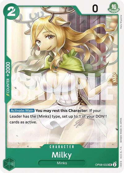 Milky #OP08-032 Two Legends