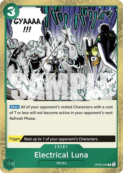 Electrical Luna #OP08-036 Two Legends