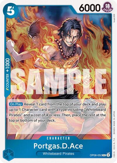 Portgas.D.Ace #OP08-052 Two Legends