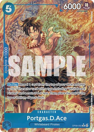 Portgas.D.Ace (Parallel) #OP08-052 Two Legends
