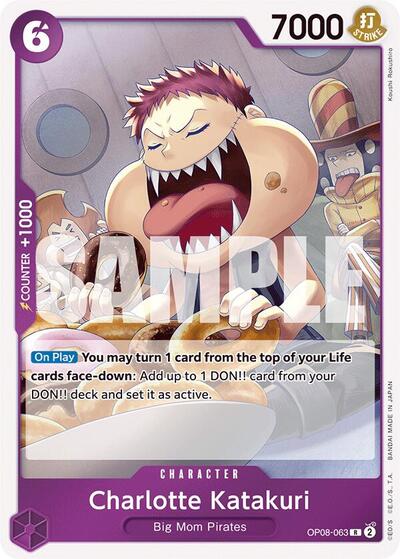 Charlotte Katakuri #OP08-063 Two Legends