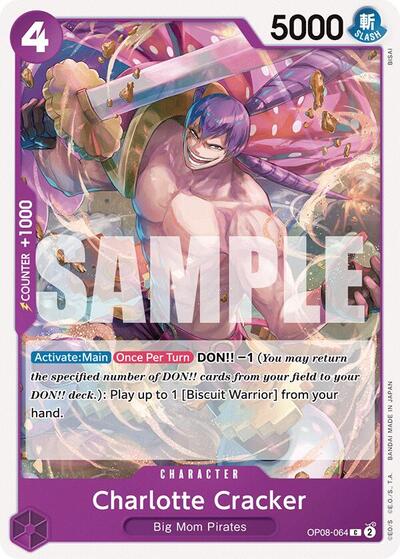 Charlotte Cracker #OP08-064 Two Legends