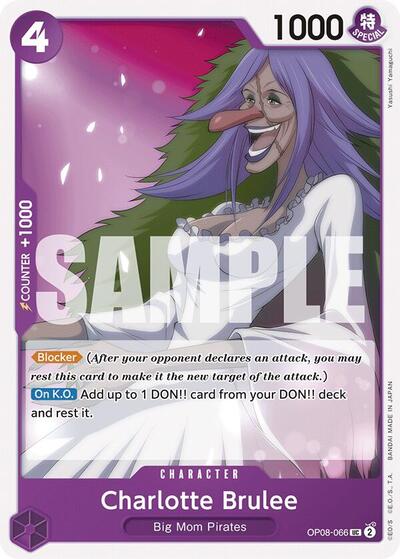 Charlotte Brulee #OP08-066 Two Legends