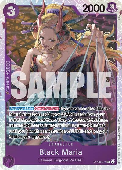 Black Maria #OP08-074 Two Legends