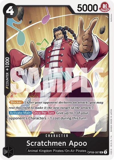 Scratchmen Apoo #OP08-087 Two Legends
