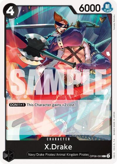 X.Drake #OP08-093 Two Legends