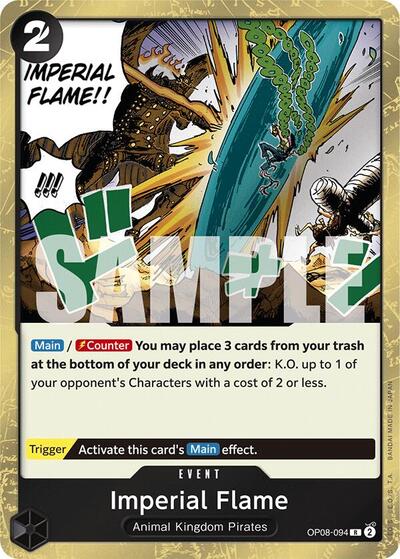 Imperial Flame #OP08-094 Two Legends
