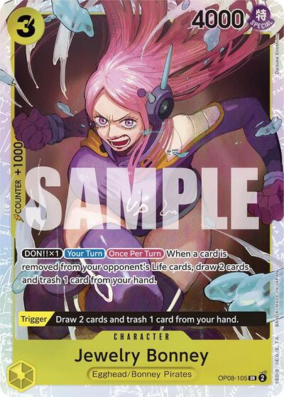 Jewelry Bonney #OP08-105 Two Legends
