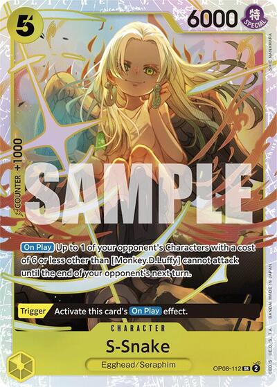 S-Snake #OP08-112 Two Legends