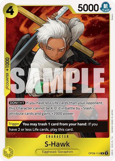 S-Hawk #OP08-114 Two Legends