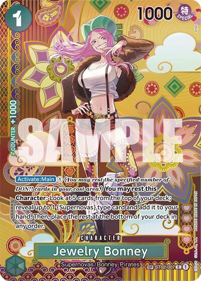 Jewelry Bonney (SP) #ST02-007 Two Legends