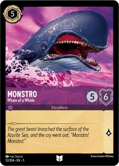 Monstro - Whale of a Whale #52 Shimmering Skies