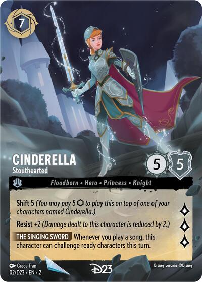 Cinderella - Stouthearted #2 D23 Promos