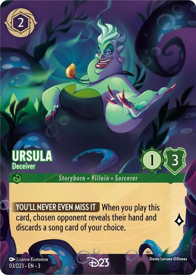 Ursula - Deceiver #3 D23 Promos