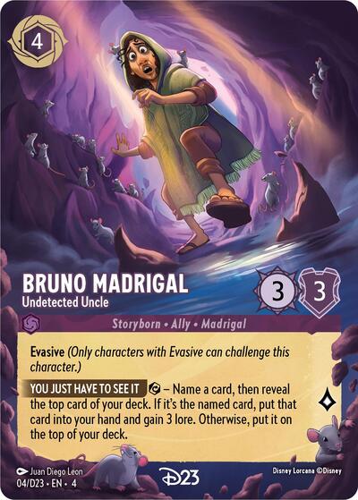 Bruno Madrigal - Undetected Uncle #4 D23 Promos