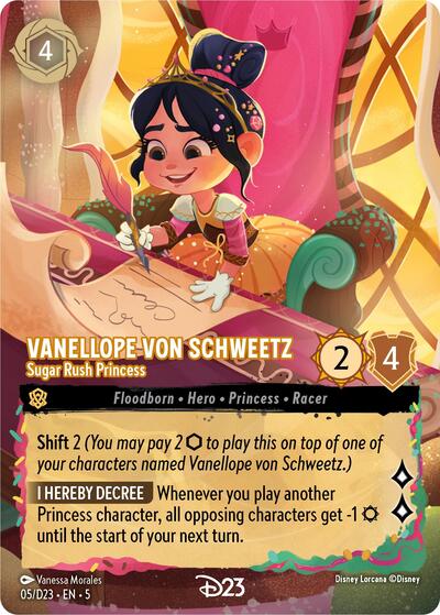 Vanellope von Schweetz - Sugar Rush Princess #5 D23 Promos
