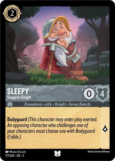Sleepy - Sluggish Knight #177 Shimmering Skies