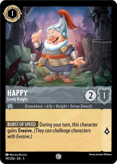 Happy - Lively Knight #191 Shimmering Skies