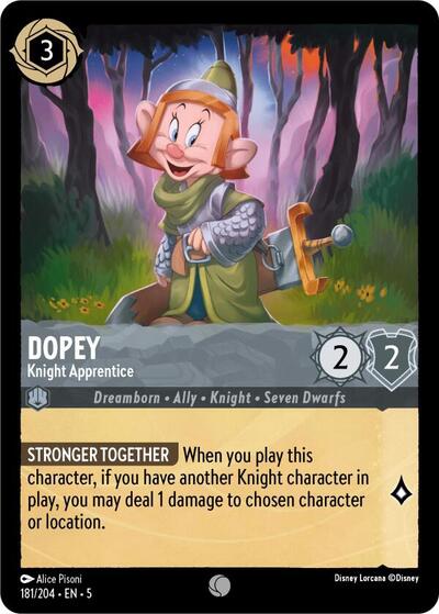 Dopey - Knight Apprentice #181 Shimmering Skies