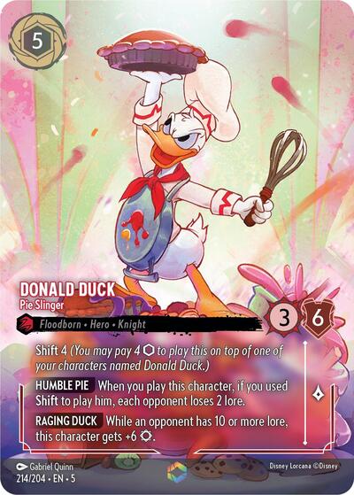 Donald Duck - Pie Slinger (Enchanted) #214 Shimmering Skies