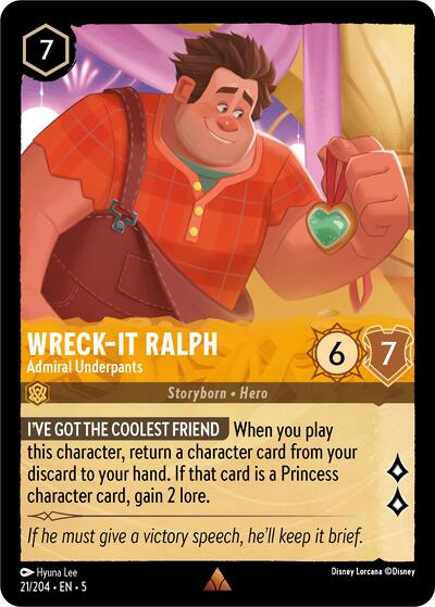 Wreck-It Ralph - Admiral Underpants #21 Shimmering Skies