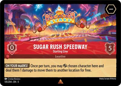 Sugar Rush Speedway - Starting Line #135 Shimmering Skies