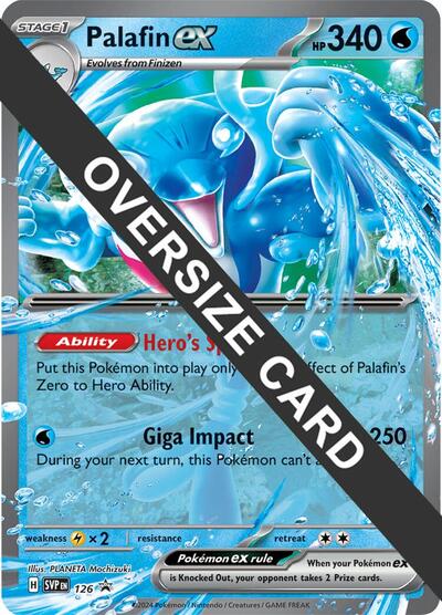 Palafin ex #126 Jumbo Cards