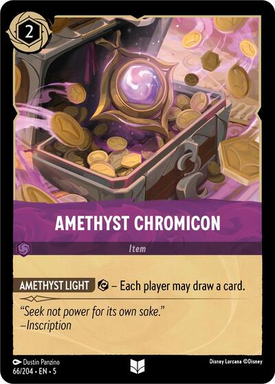 Amethyst Chromicon #66 Shimmering Skies