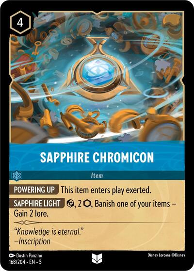 Sapphire Chromicon #168 Shimmering Skies