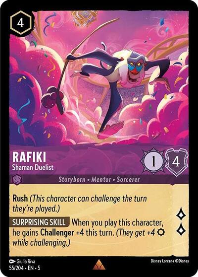 Rafiki - Shaman Duelist #55 Shimmering Skies