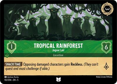 Tropical Rainforest - Jaguar Lair #102 Shimmering Skies