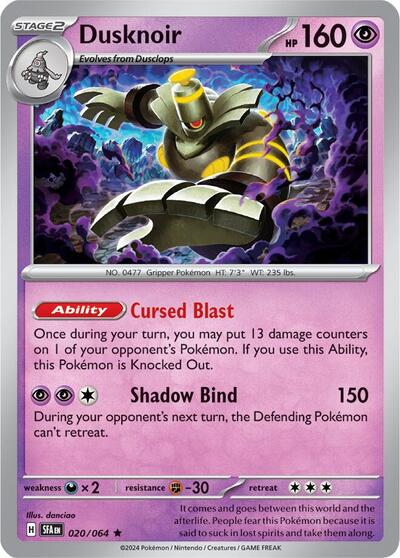 Dusknoir #20 Shrouded Fable