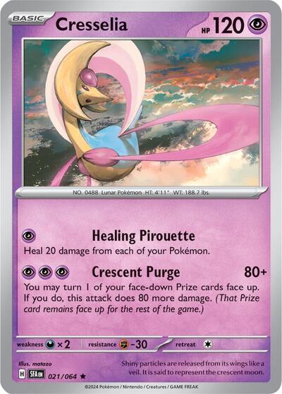 Cresselia #21 Shrouded Fable