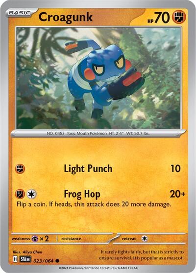 Croagunk #23 Shrouded Fable