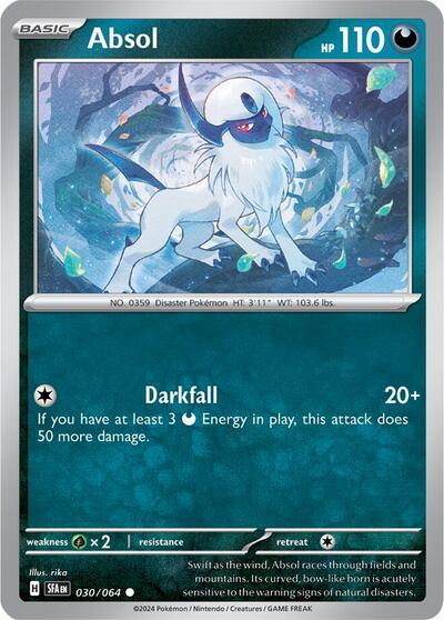 Absol #30 Shrouded Fable