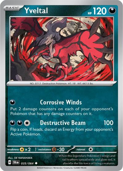 Yveltal #35 Shrouded Fable