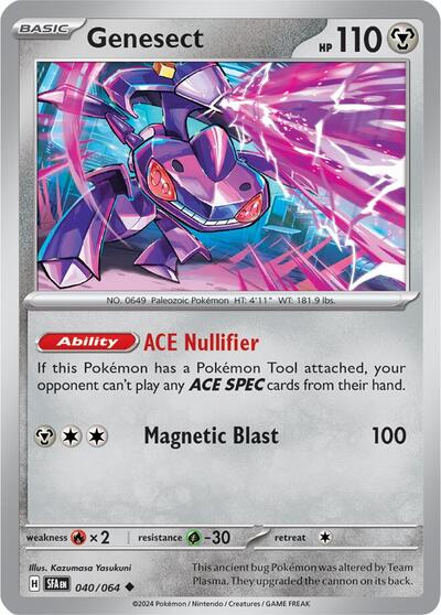 Genesect #40 Shrouded Fable