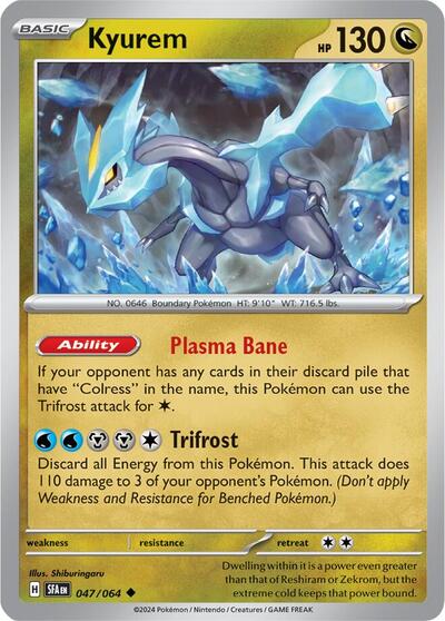 Kyurem #47 Shrouded Fable