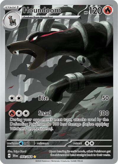 Houndoom #66 Shrouded Fable