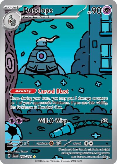 Dusclops #69 Shrouded Fable