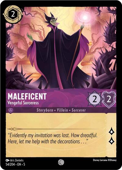 Maleficent - Vengeful Sorceress #54 Shimmering Skies